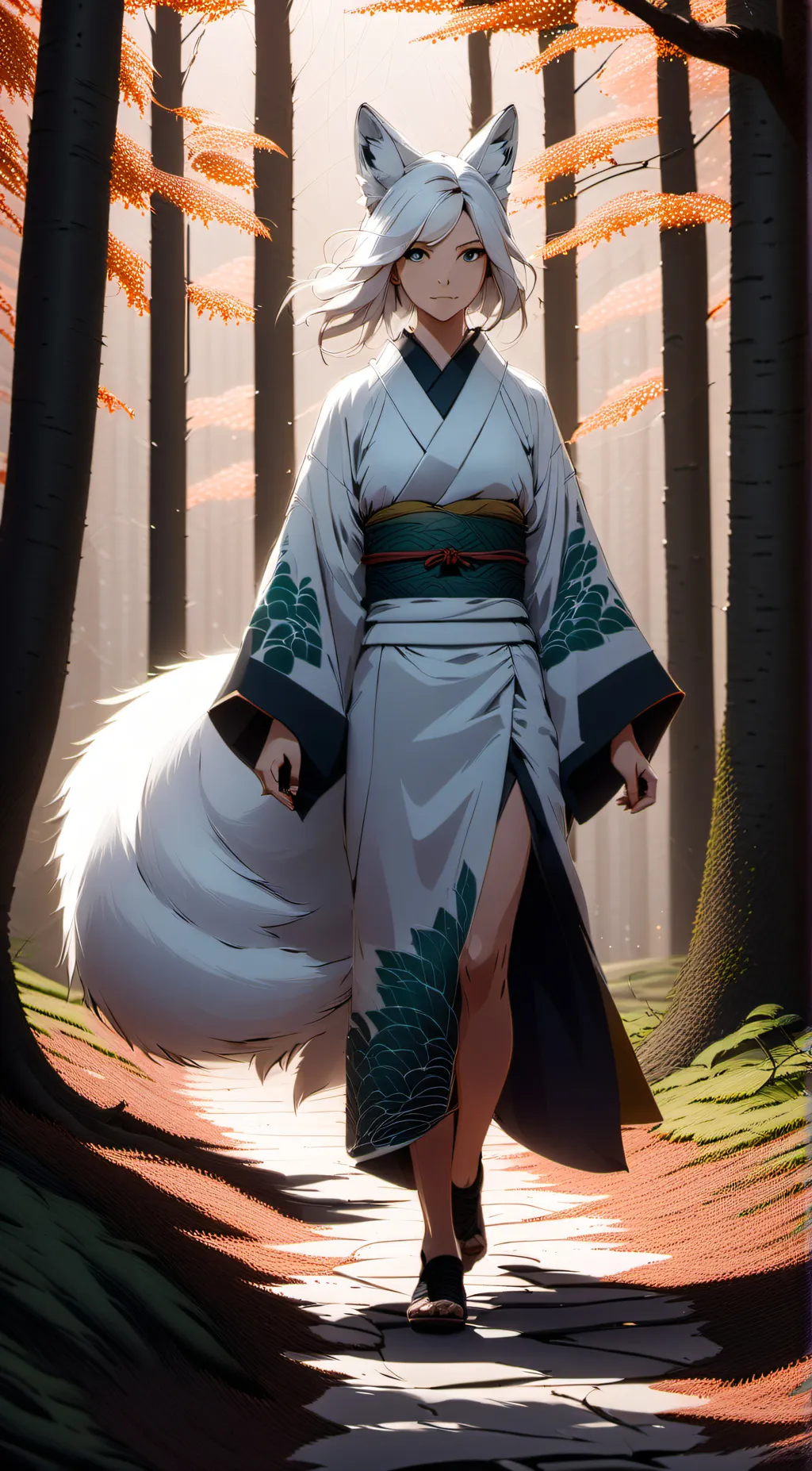 ai character: Ana  background