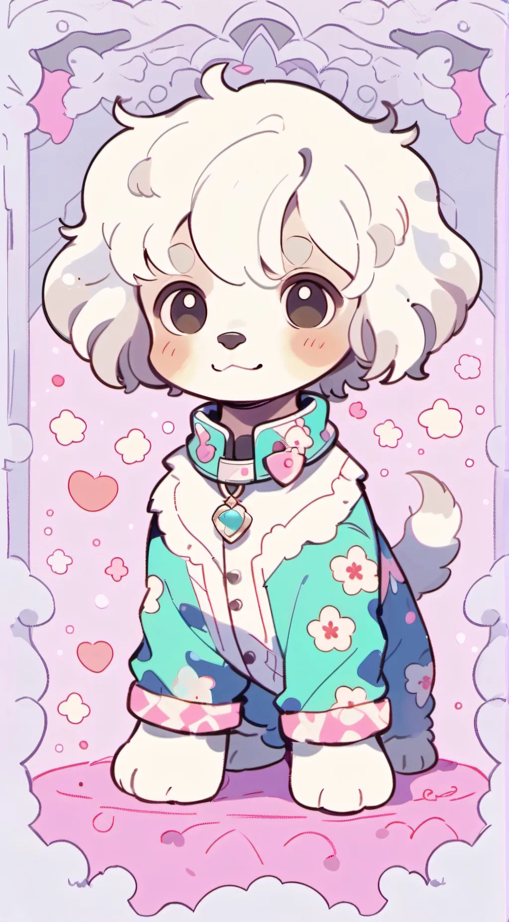 ai character: Lily background