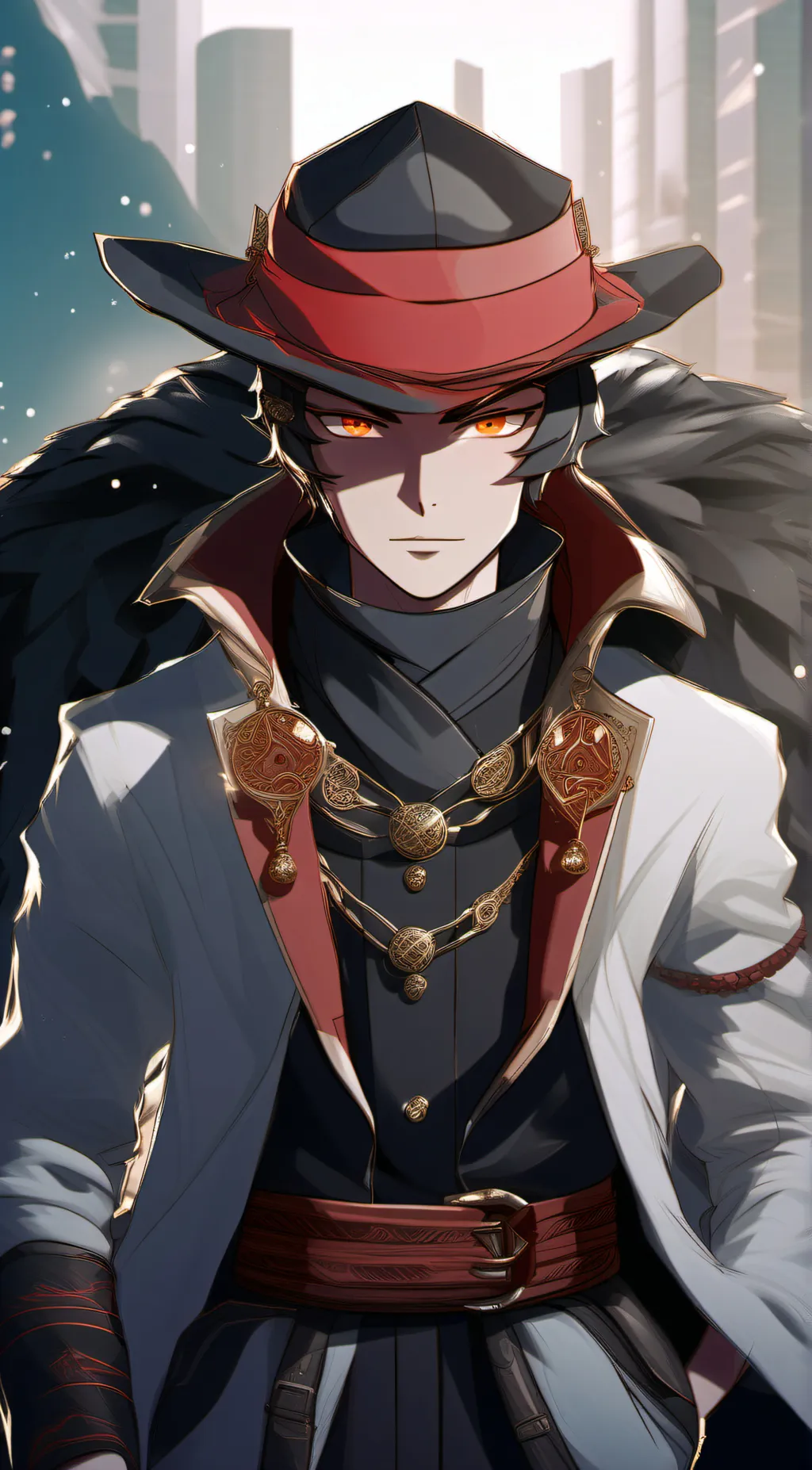 ai character: Muzan pt2 background
