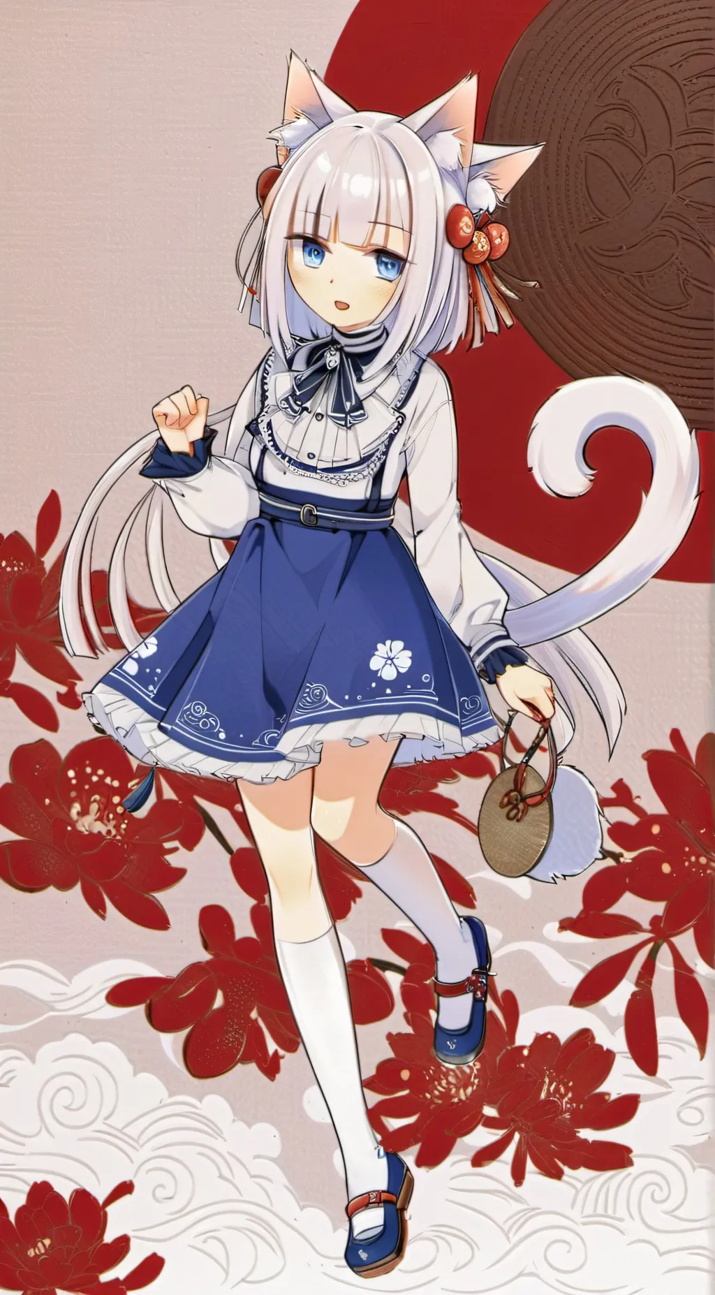 ai character: Vanilla background