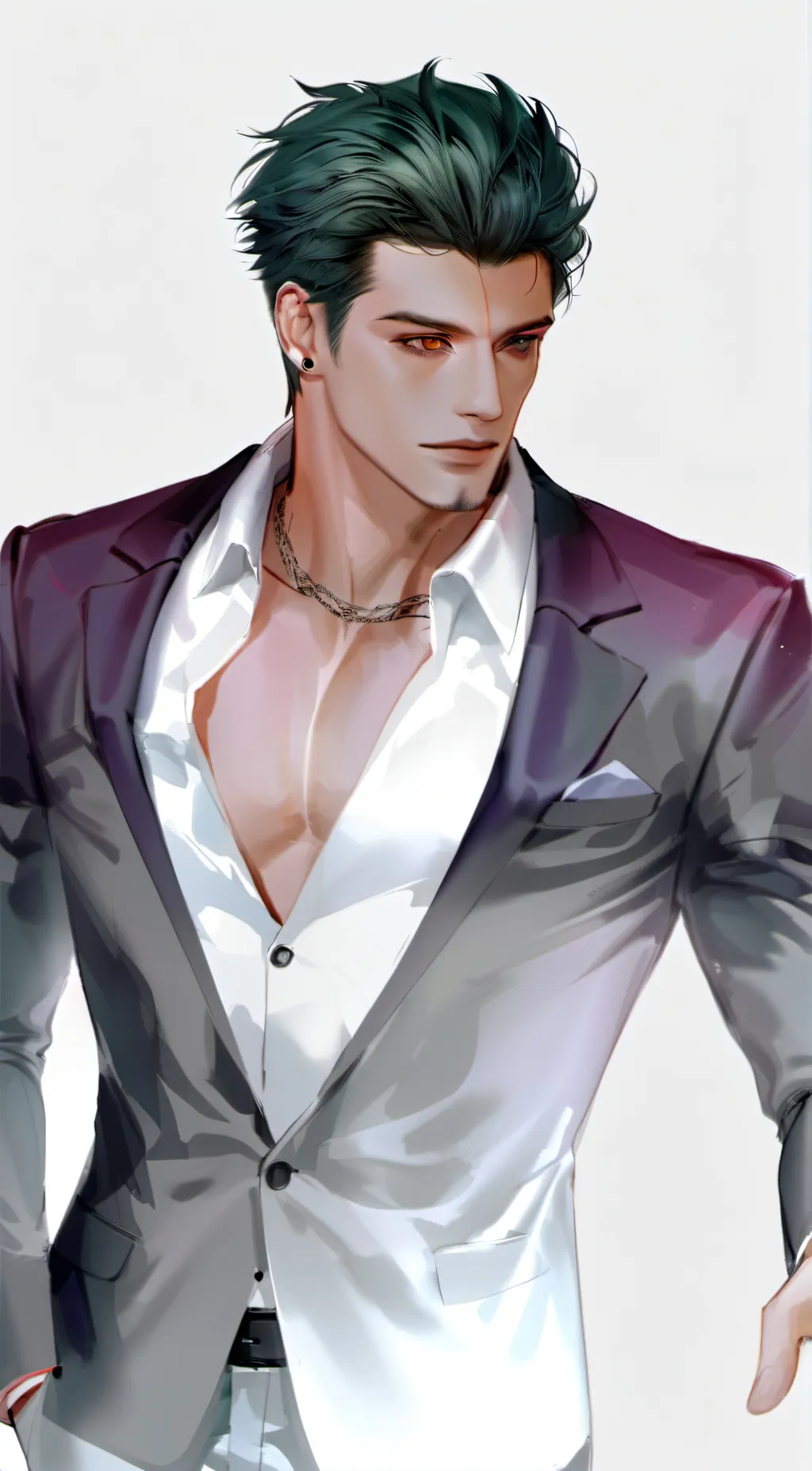 ai character: Dark  background