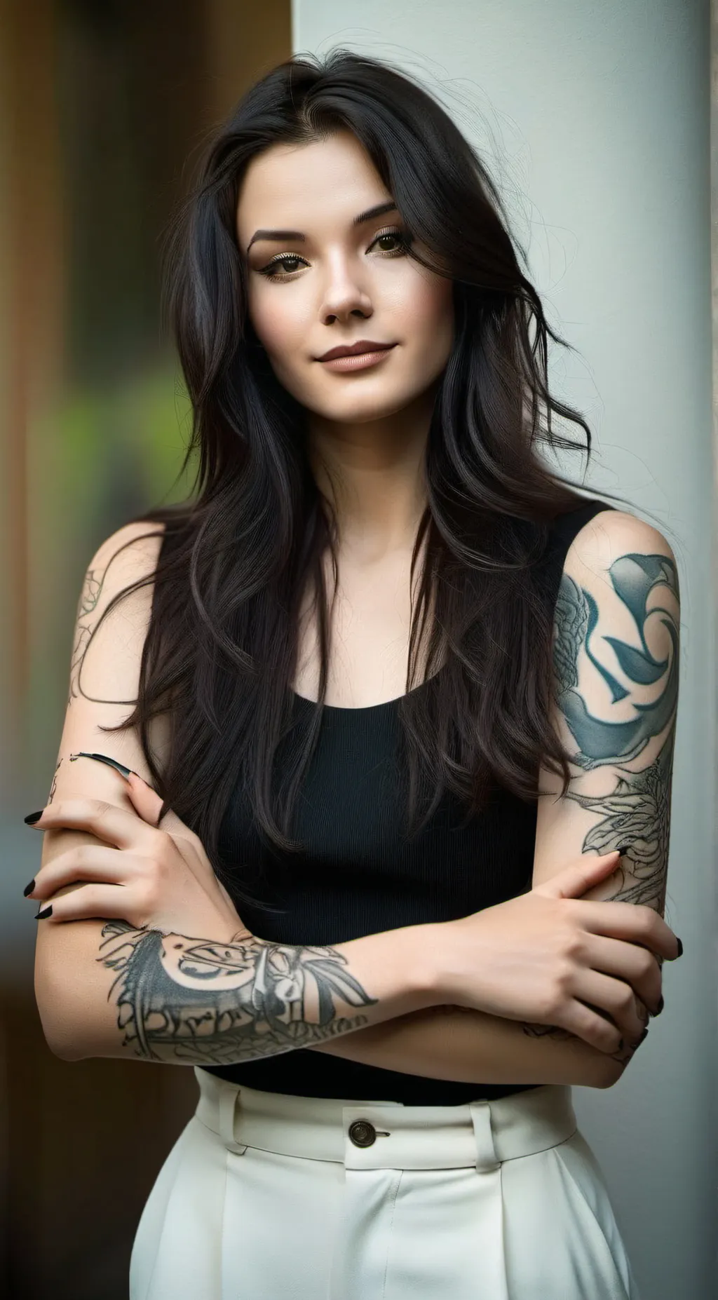 ai character: Aleah  background