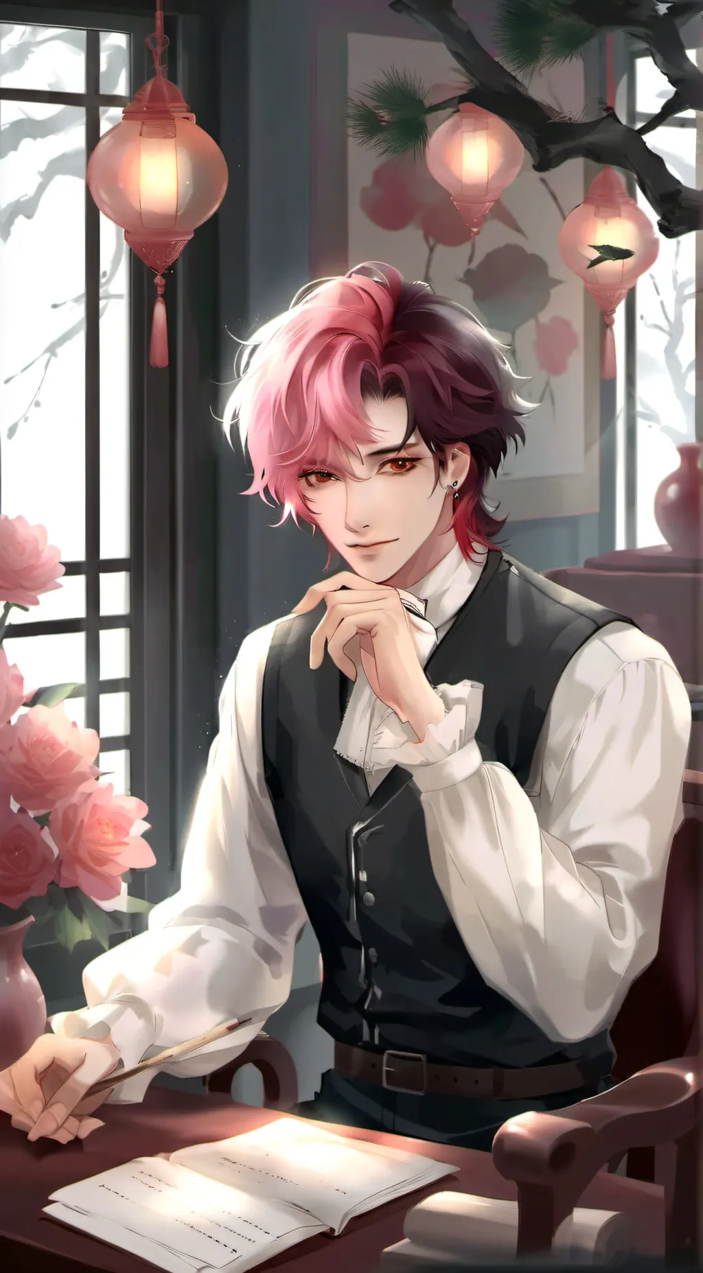 ai character: Lazaru background