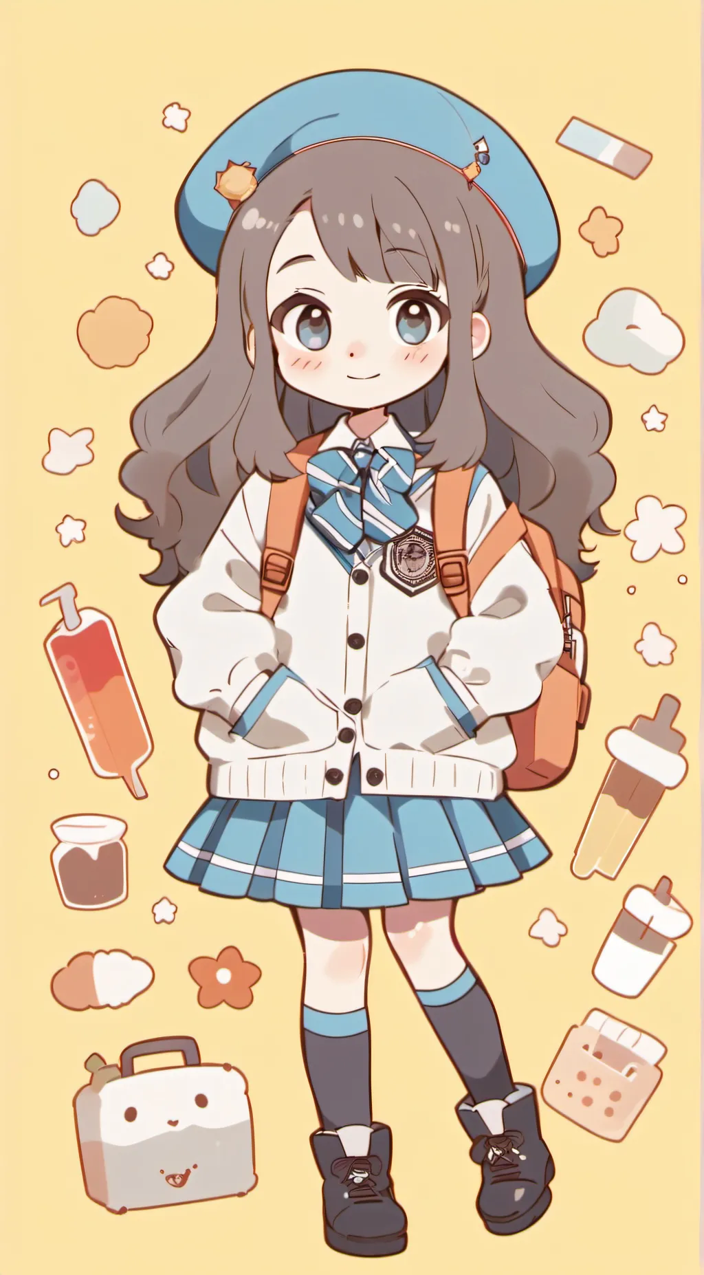 ai character: ava andrikides background