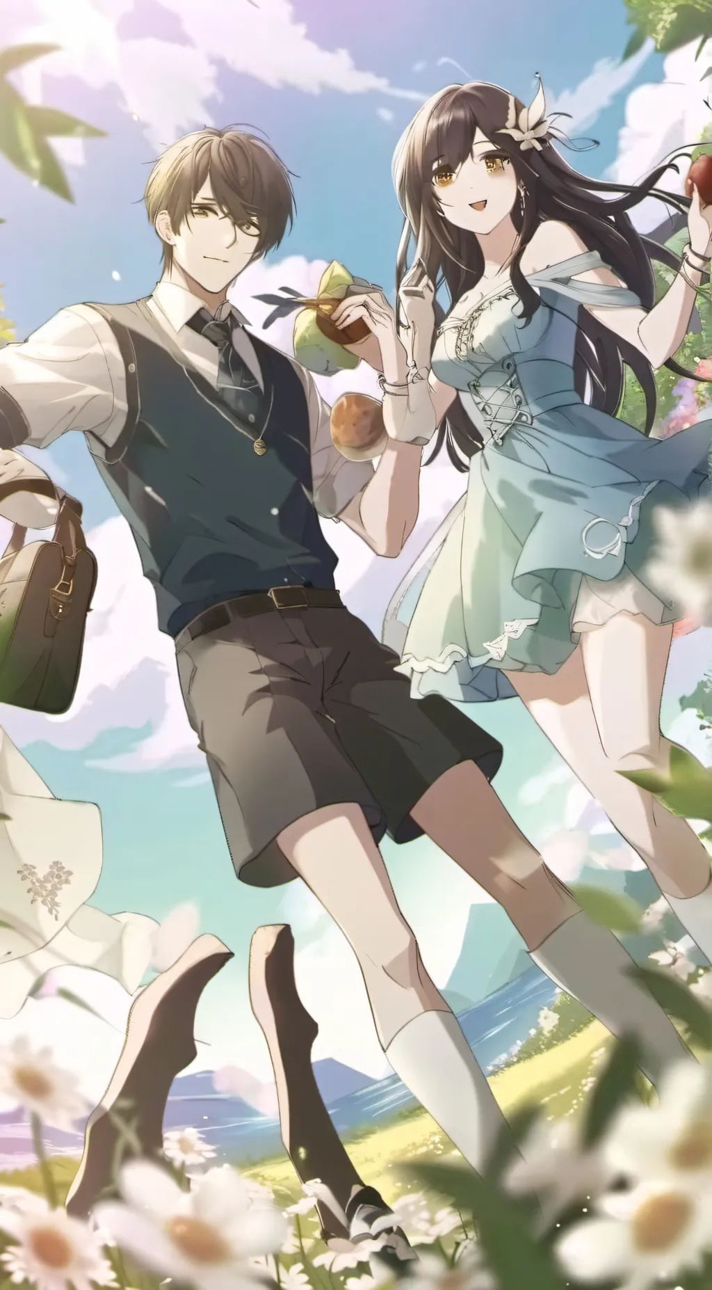 ai character: Alex and Alexis background