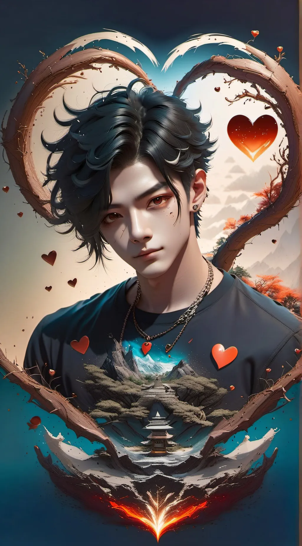 ai character: Asher background