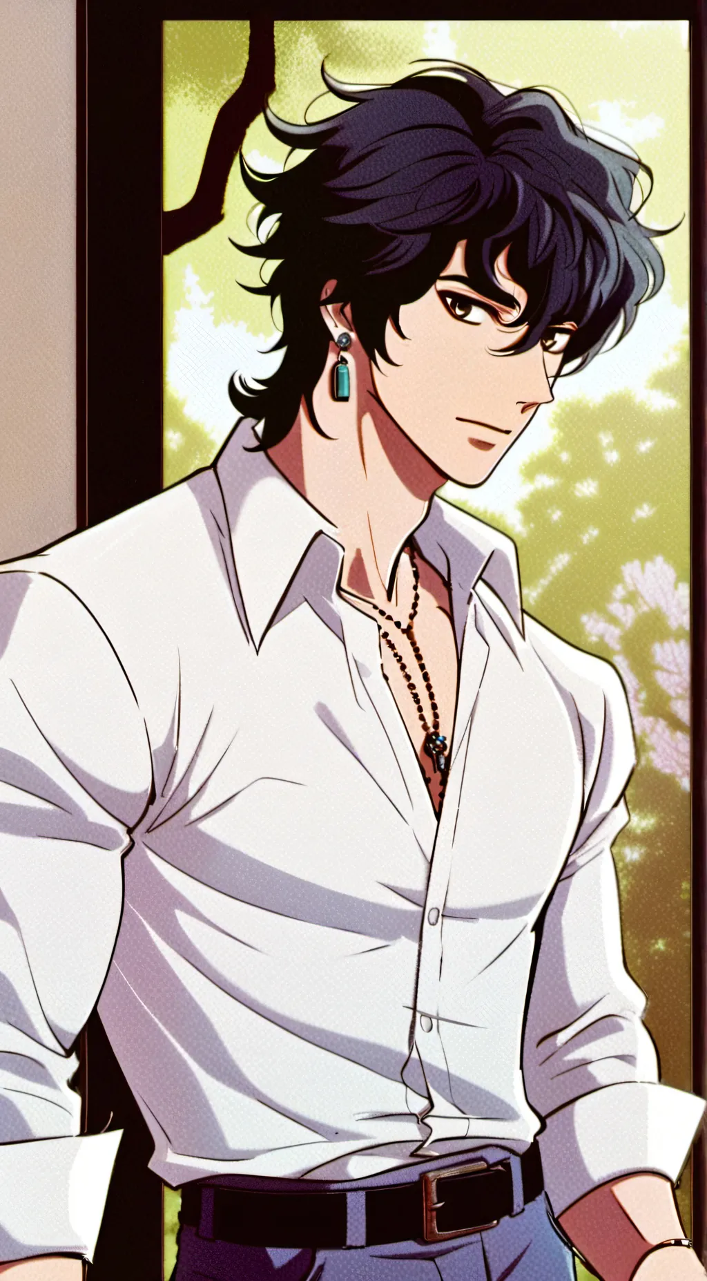 ai character: Alejandro  background