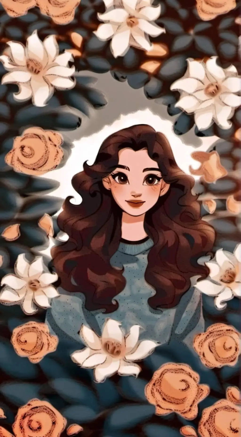 ai character: Lily background