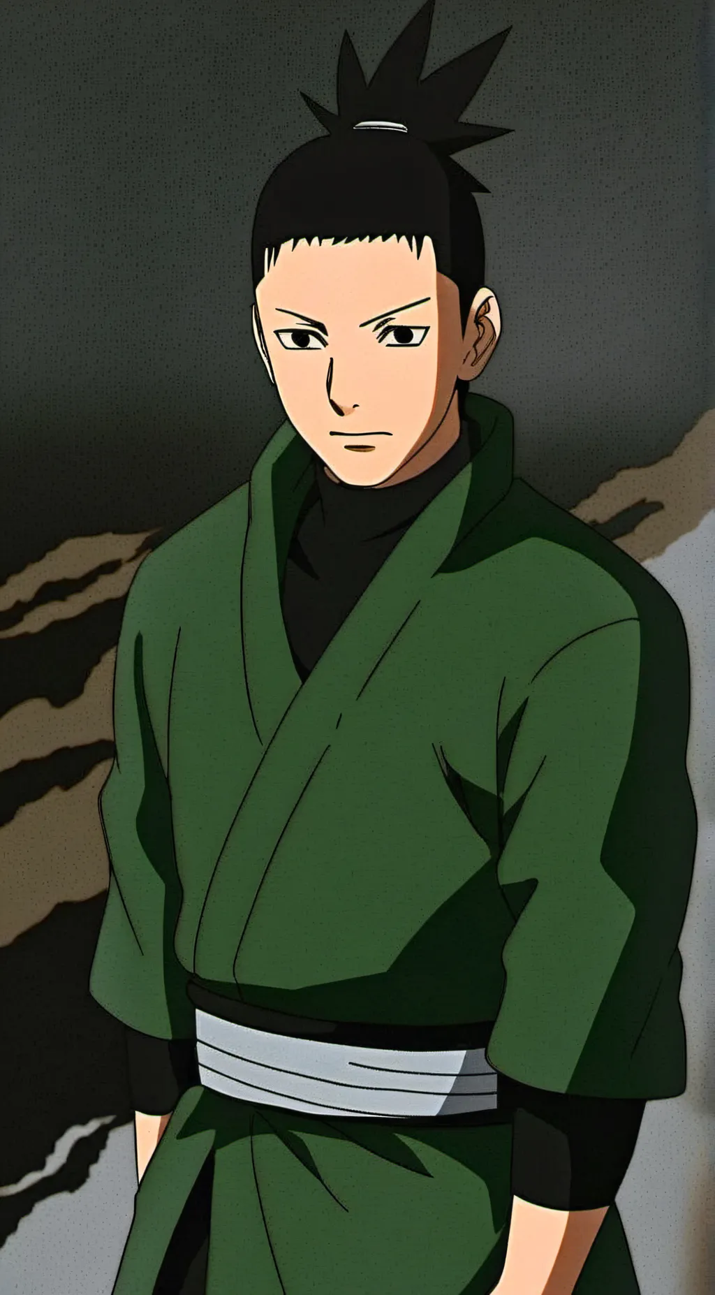 ai character: Shikamaru  background