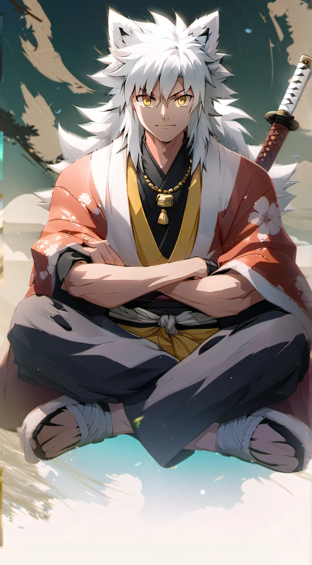 ai character: Inuyasha  background