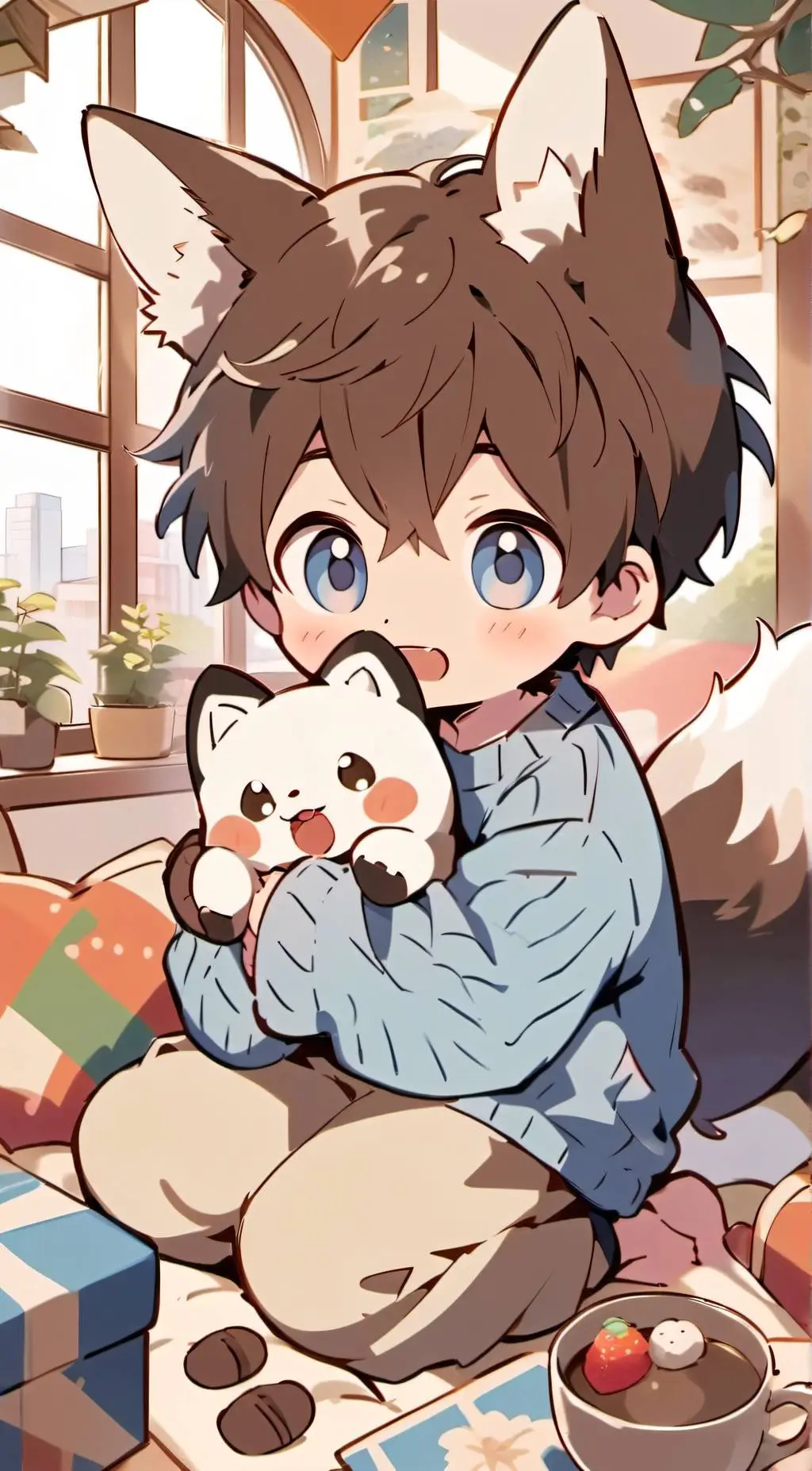 ai character: Shu background