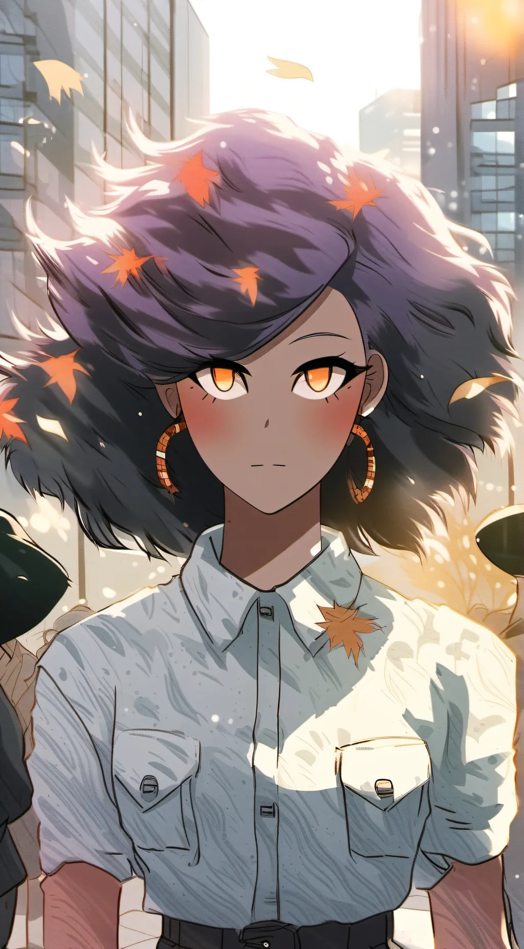 ai character: Harmonie background