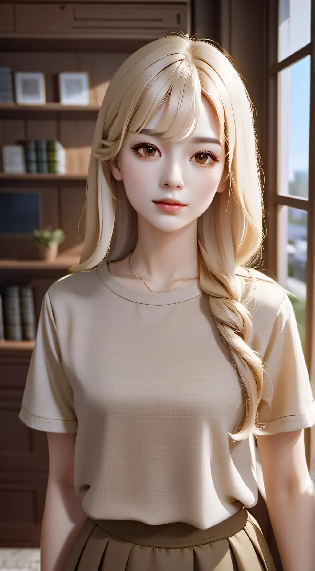 ai character: Eva background