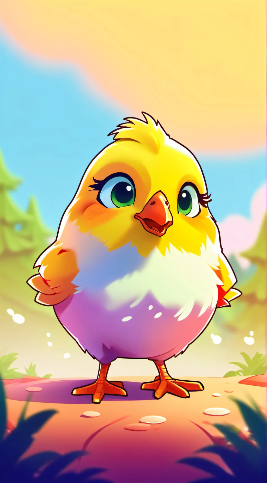 ai character: Toki Tori background