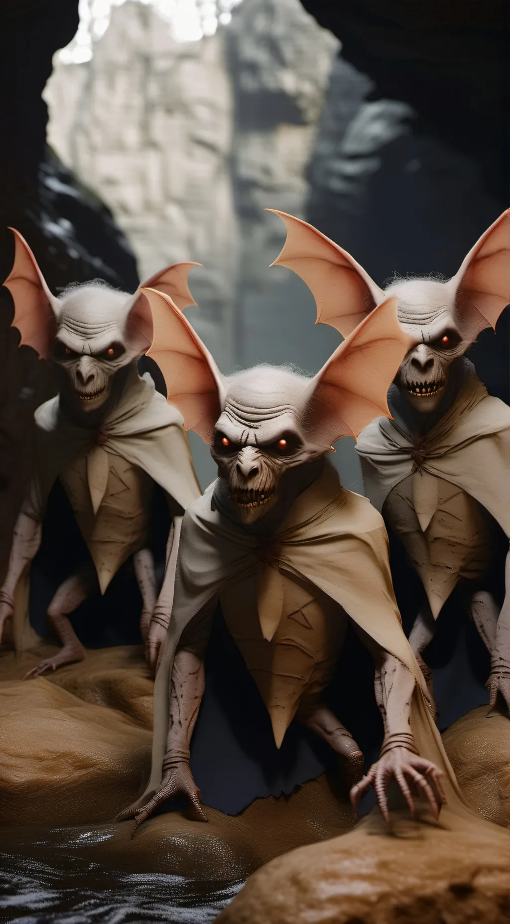 ai character: Cave Vampires  background