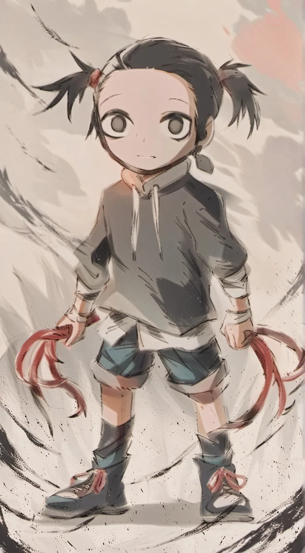 ai character: Garu background
