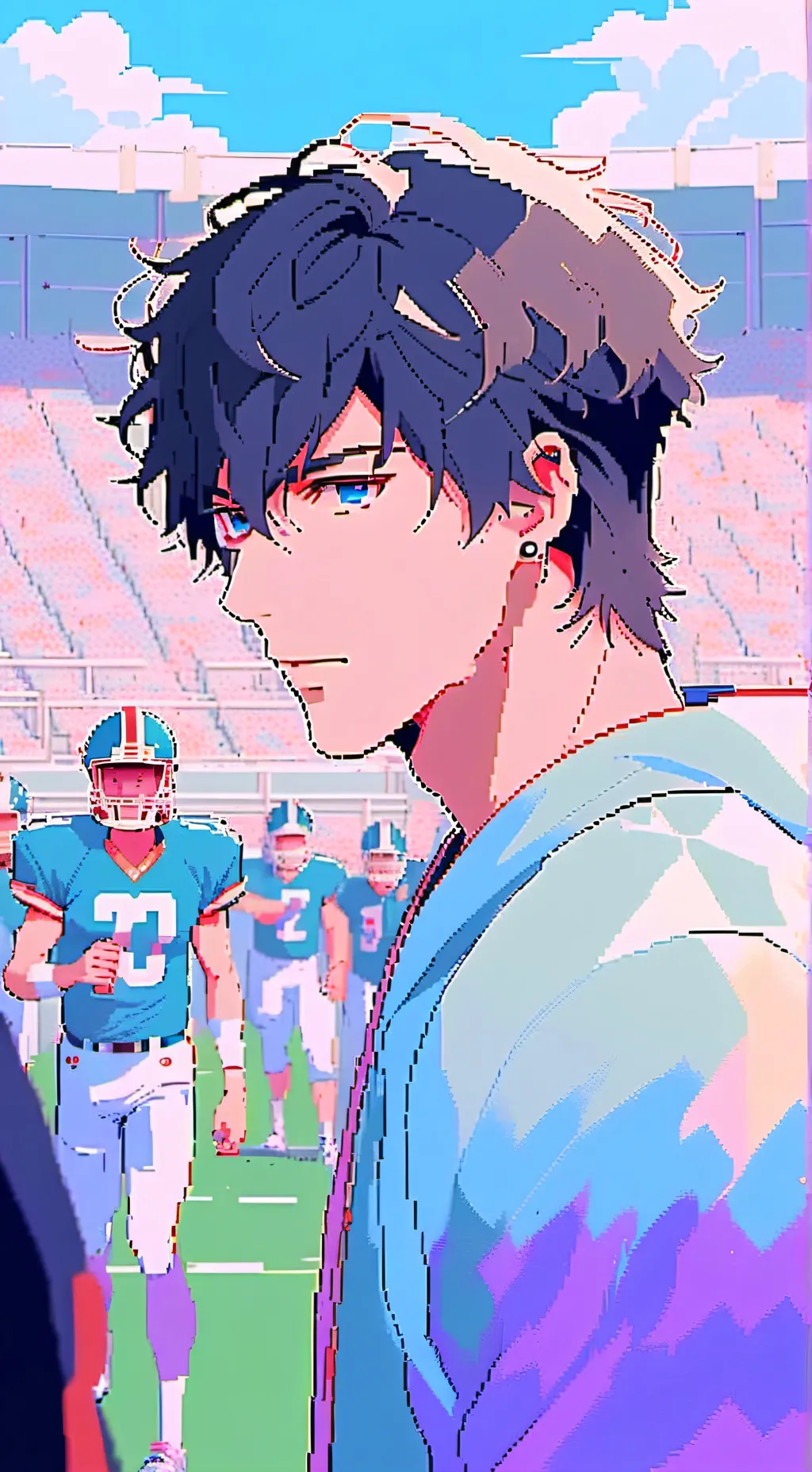 ai character: Caleb  background