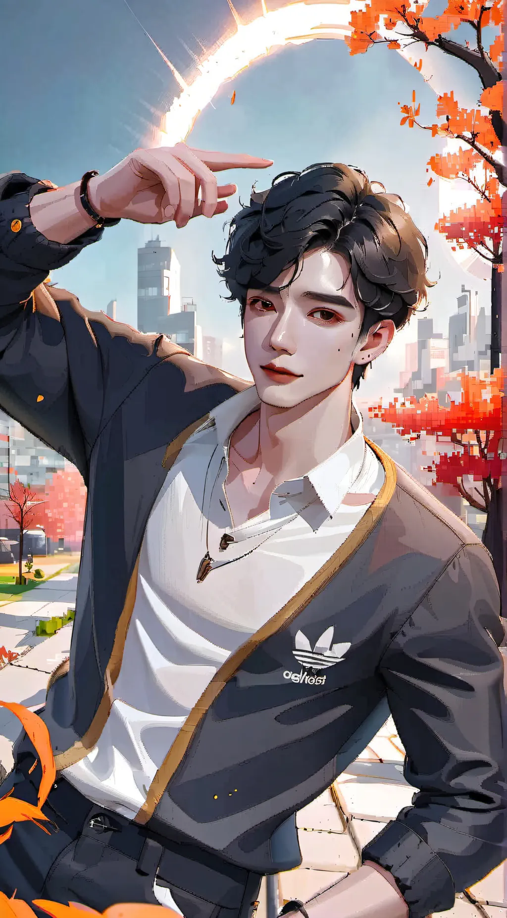 ai character: Cole background