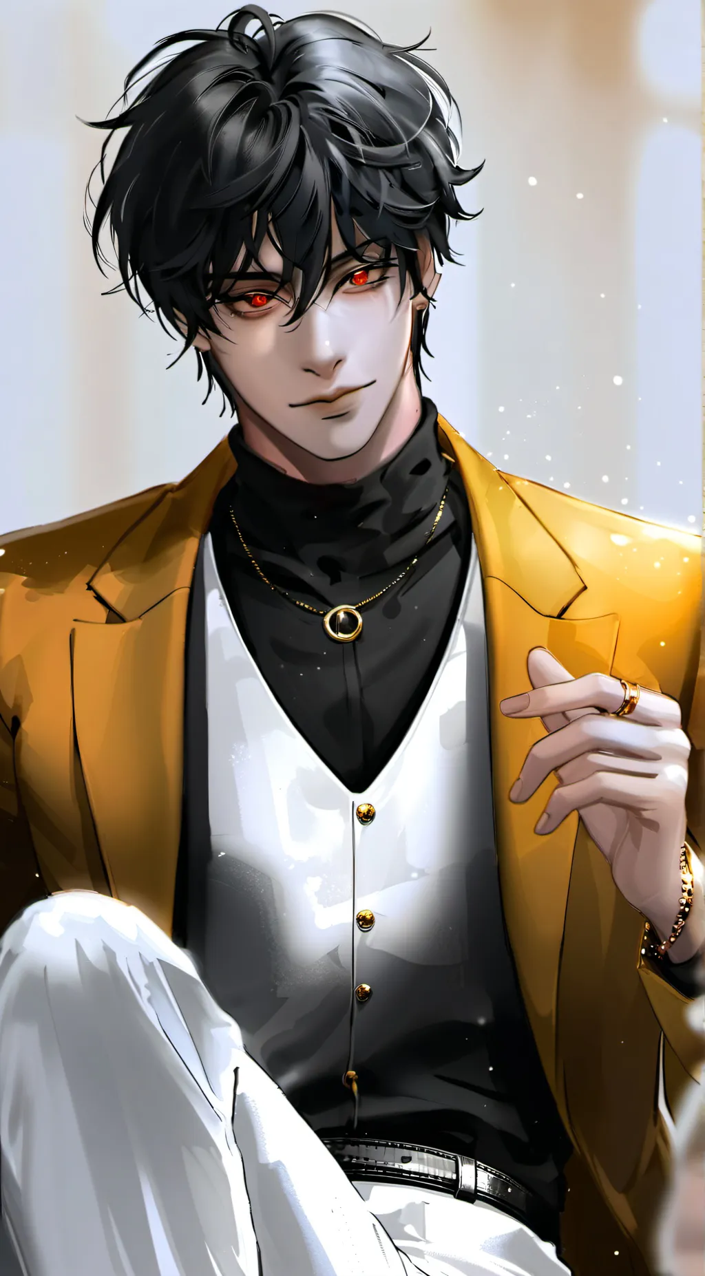 ai character: Sebastian background