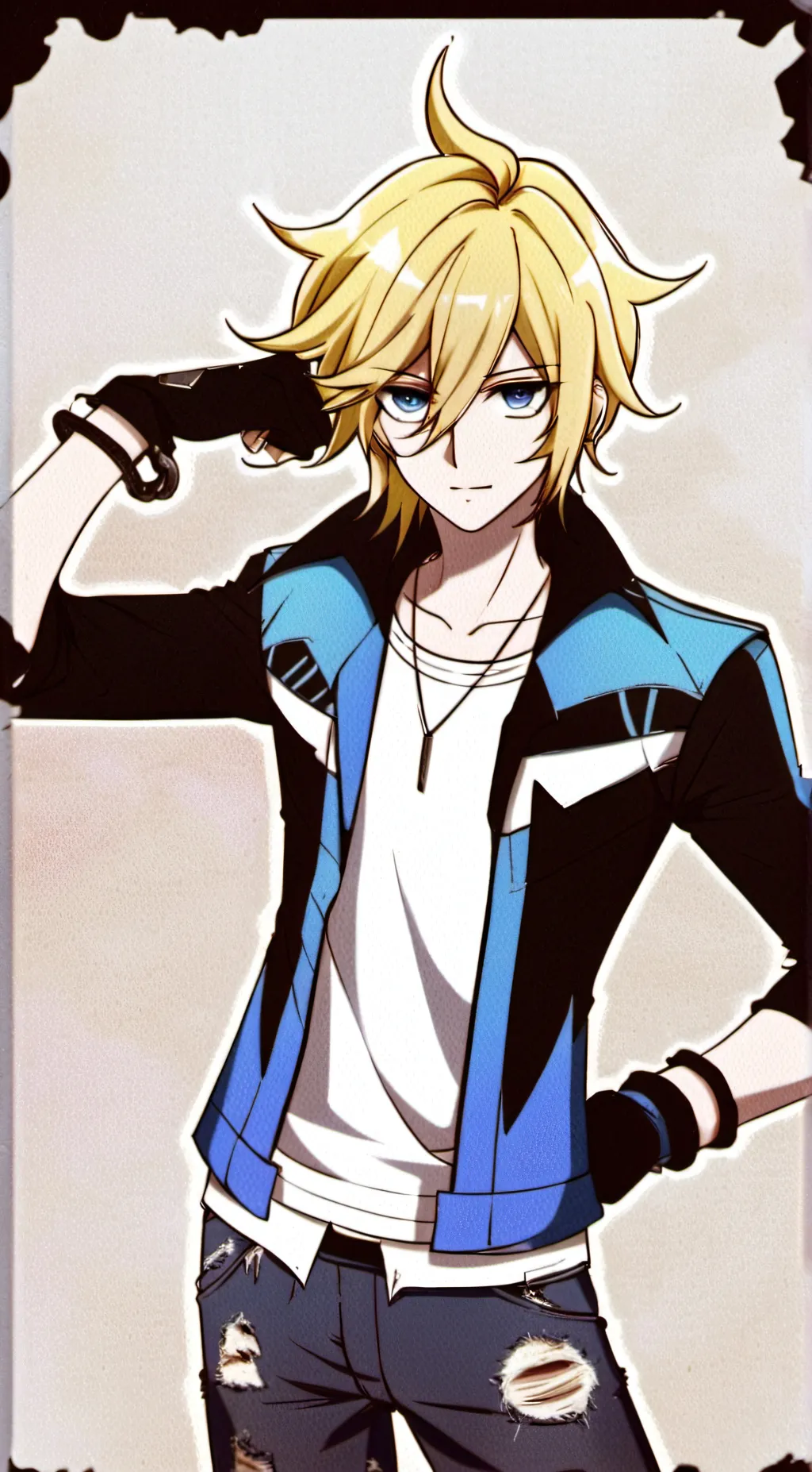 ai character: Smokescreen angst background