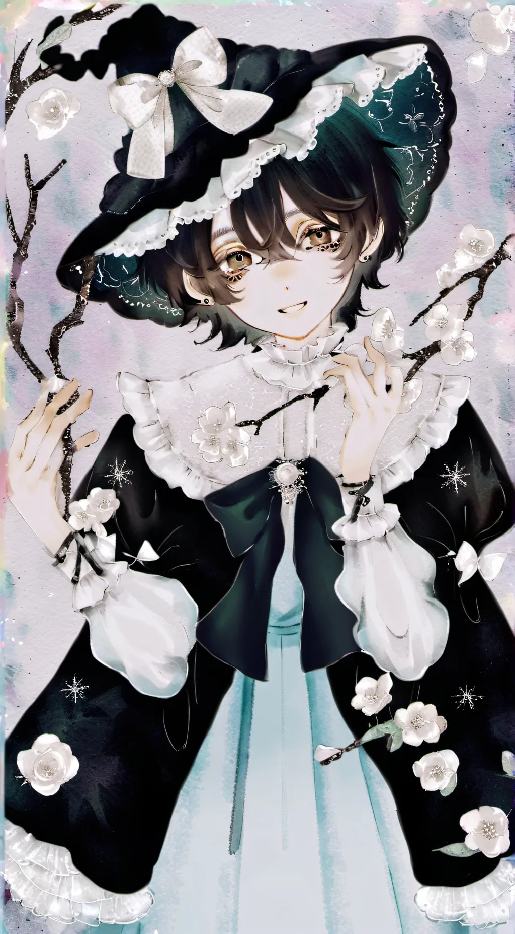 ai character: oto hiko ⊹ 𓍯  background