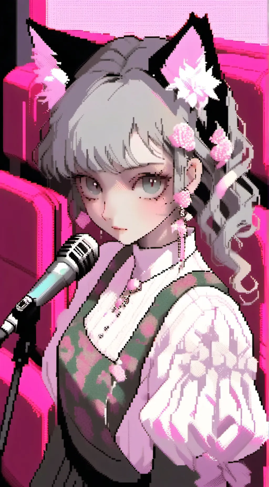 ai character: Luna background