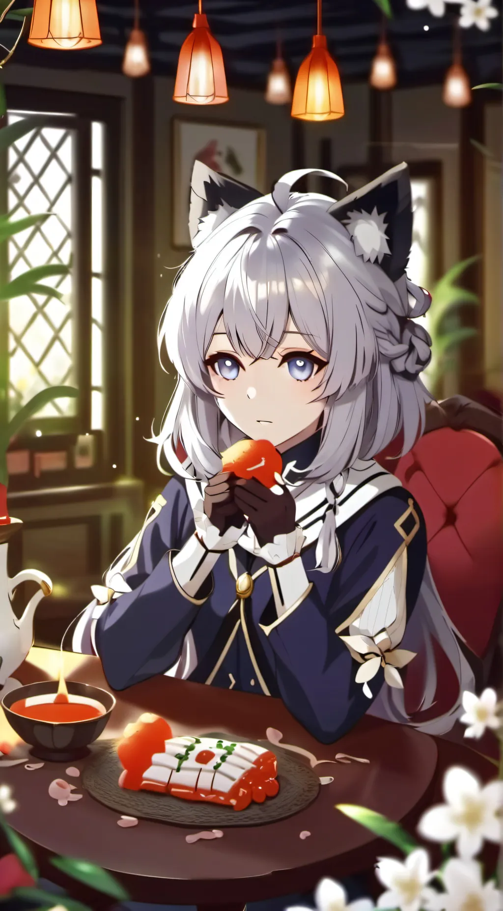 ai character: scarlett background