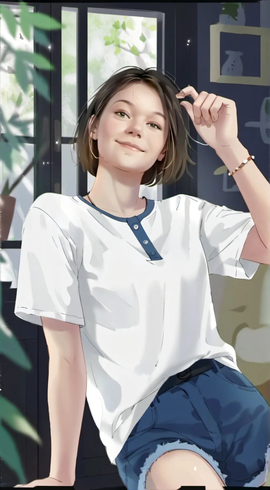 ai character: sam  background