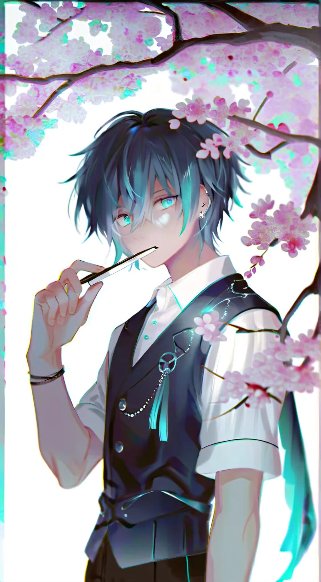 ai character: Nagisa  background