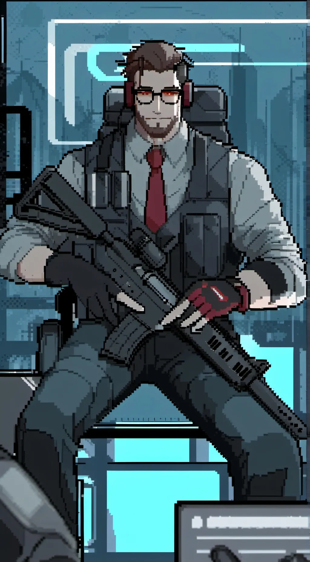 ai character: John Brown bfti background