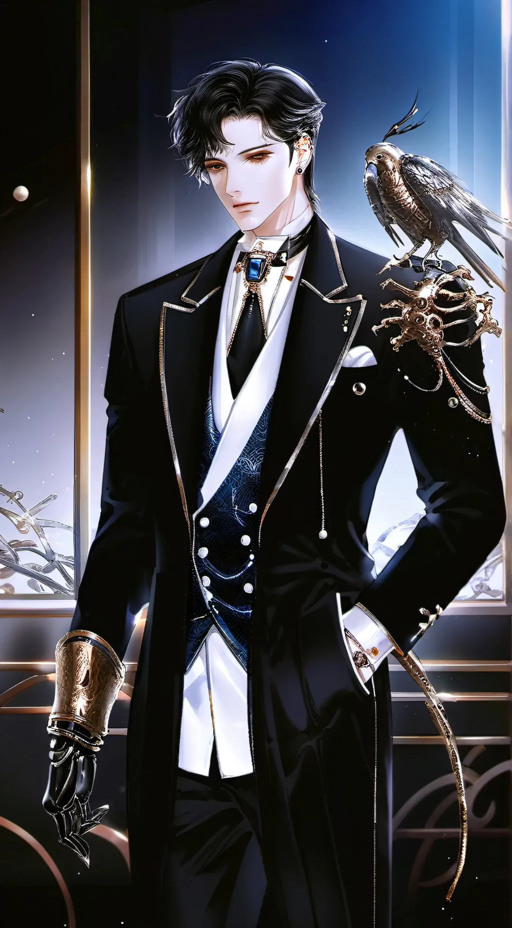 ai character: Levi background