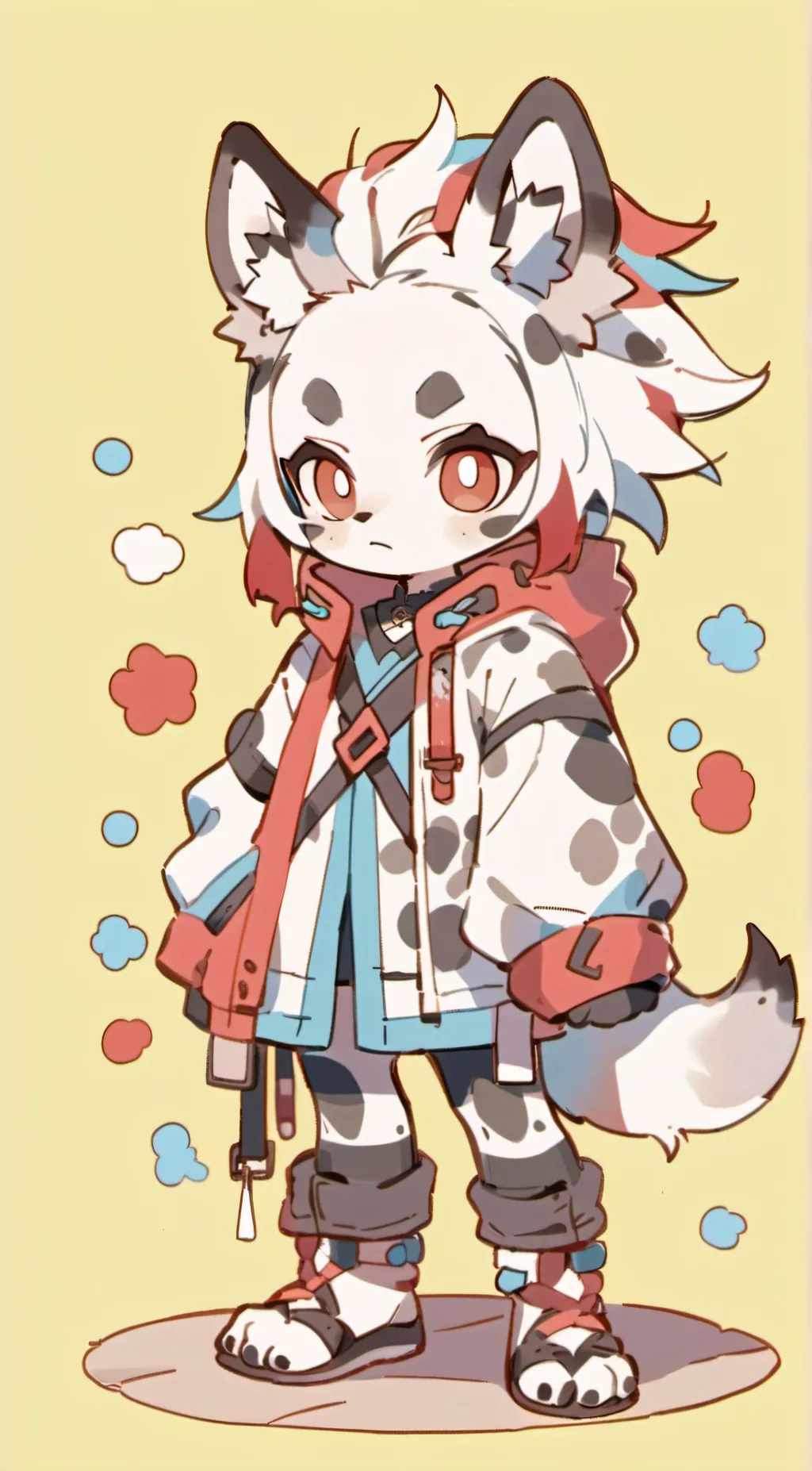 ai character: Hyena background