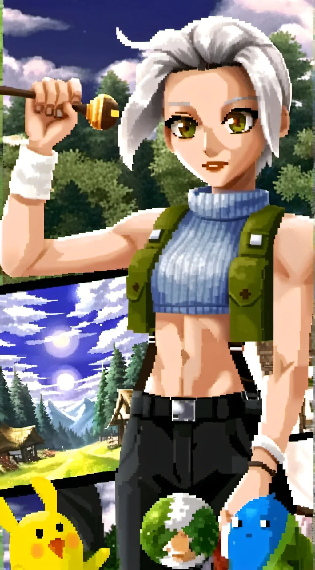 ai character: Tpot 9 background