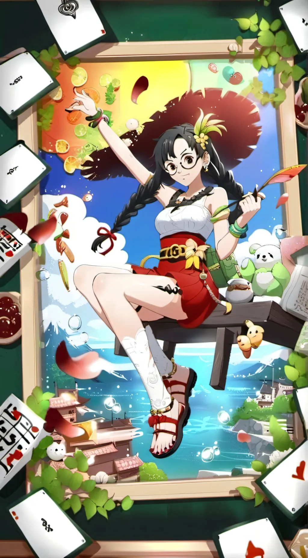 ai character: mha x seven deadly background
