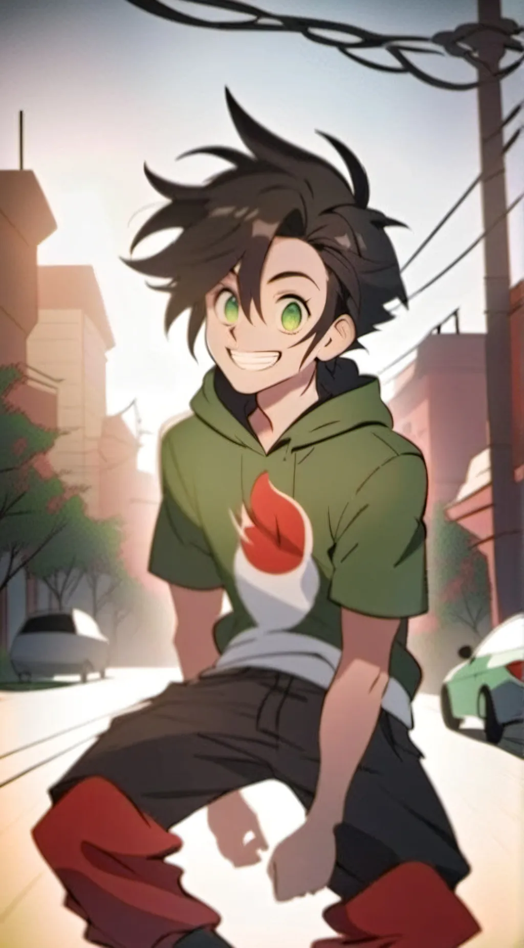 ai character: bincole background