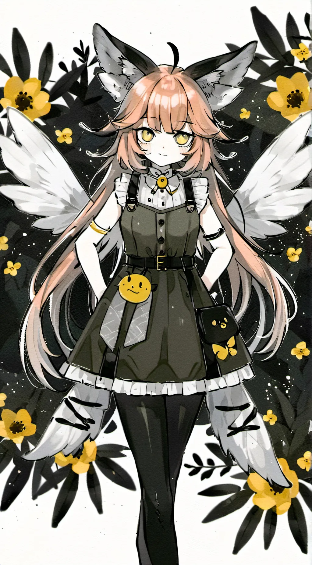 ai character: Honey background