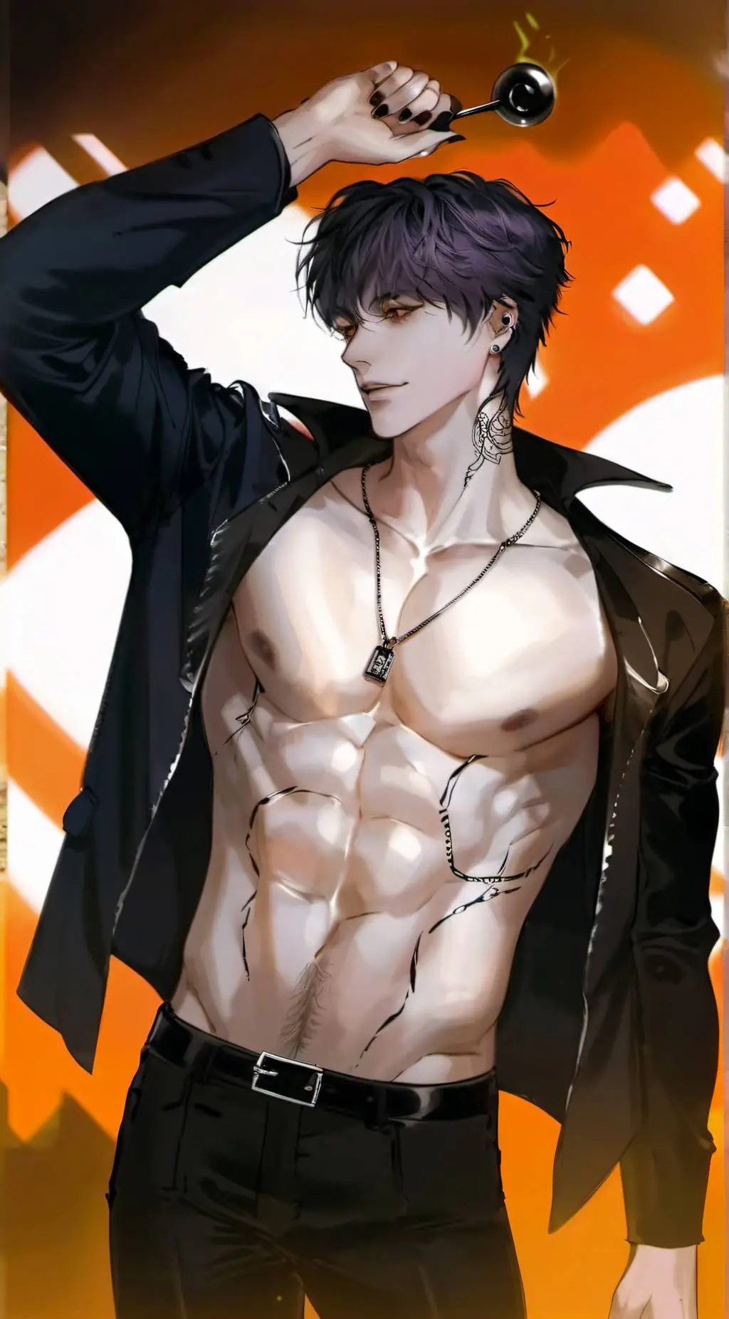 ai character: Leo background