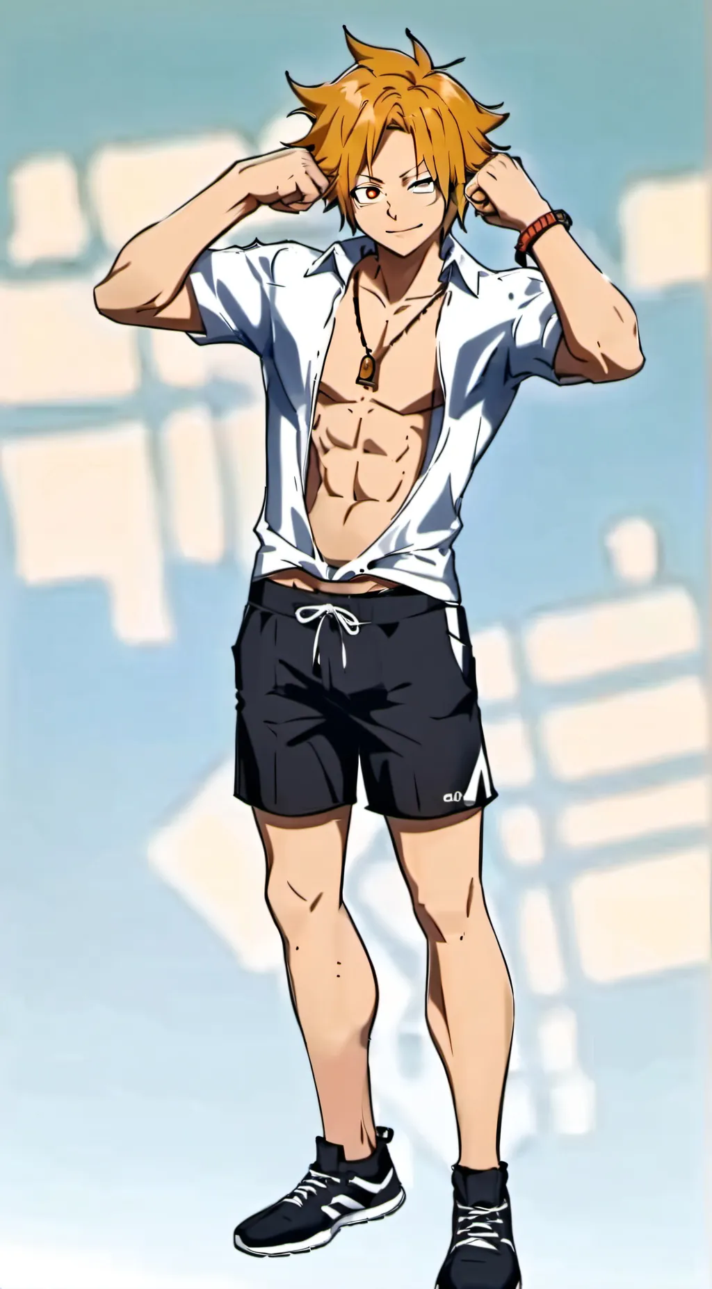ai character: ^∼denki kaminari∼^ background