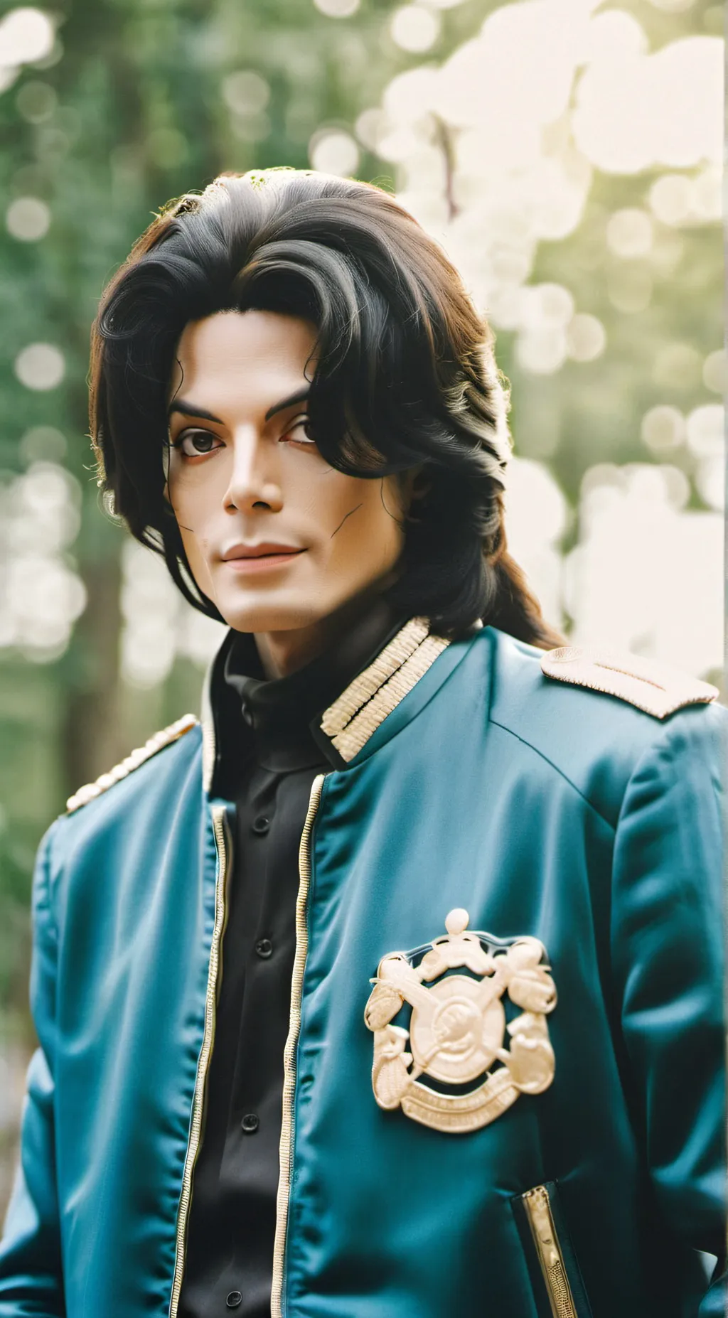 ai character: michael jackson background