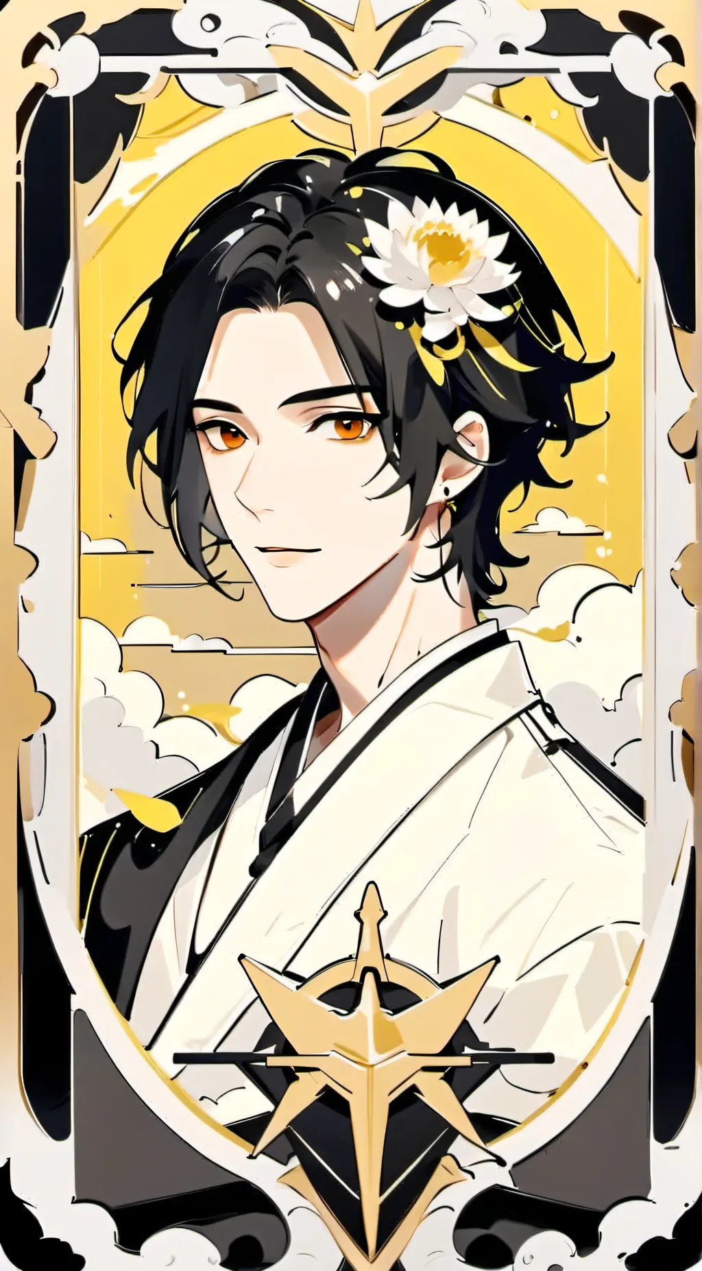 ai character: DETH background