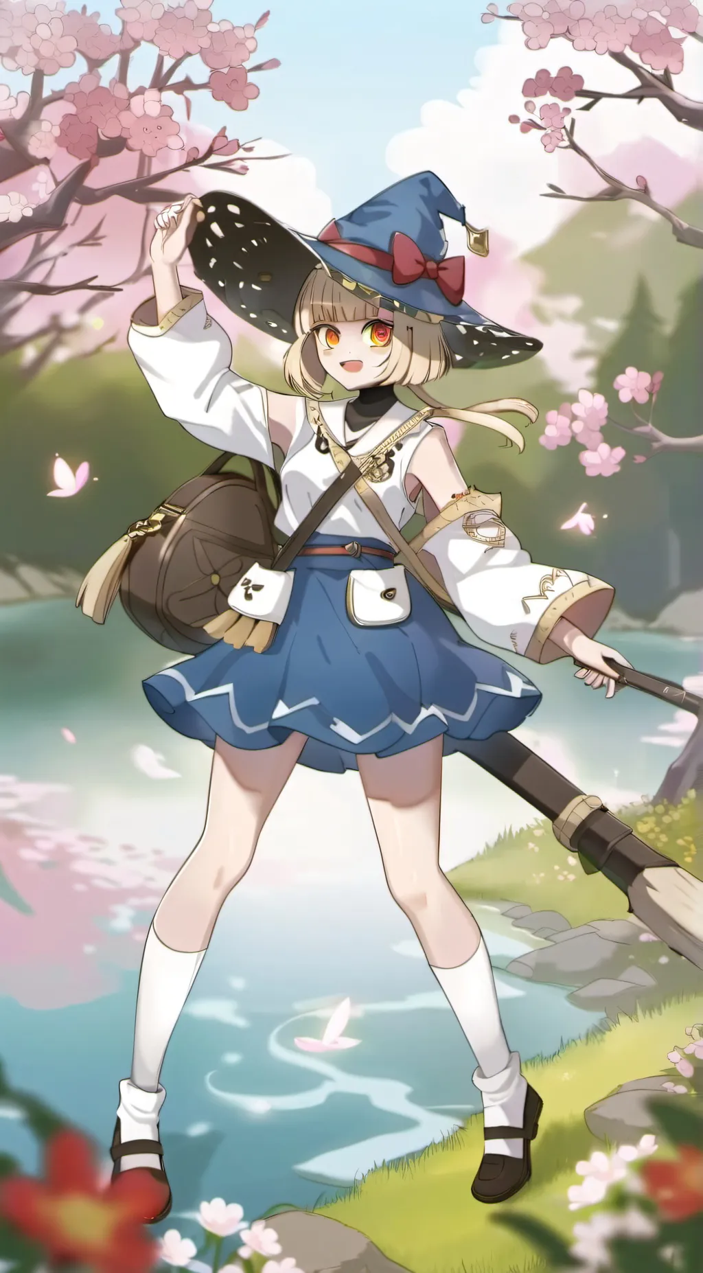 ai character: min min background