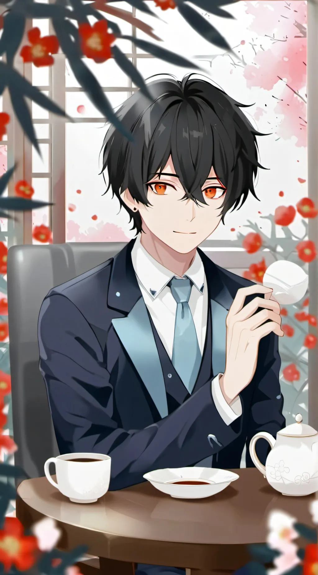 ai character: mas background