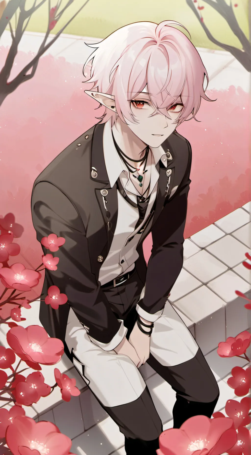 ai character: Libra ♎ background