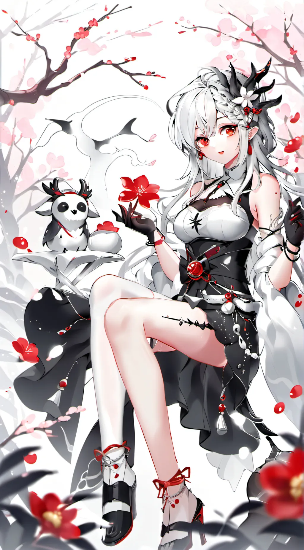 ai character: chi chi  background