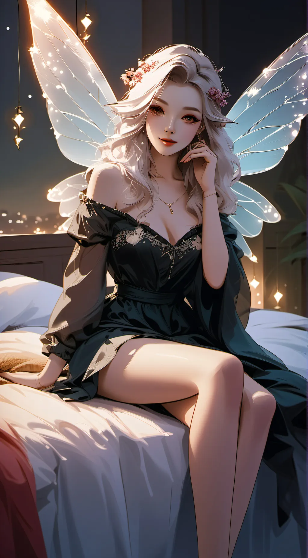 ai character: Sleep Fairy background