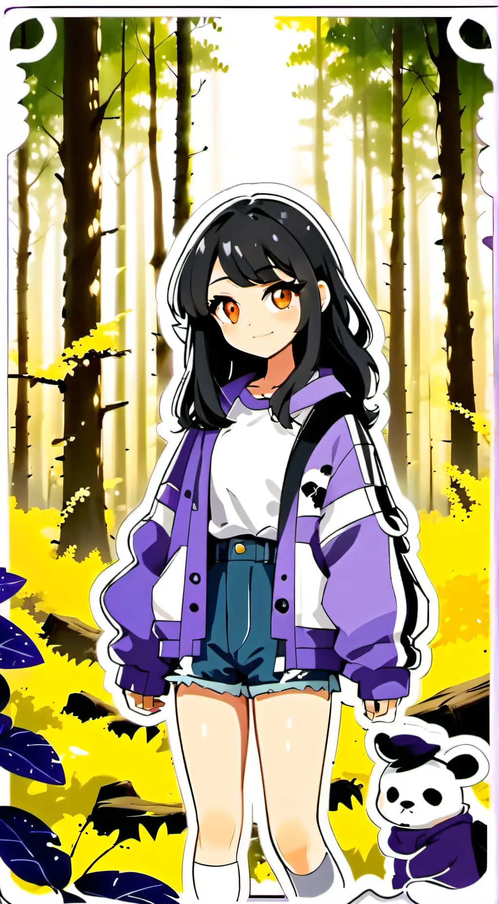 ai character: Aphmau - Youtuber background