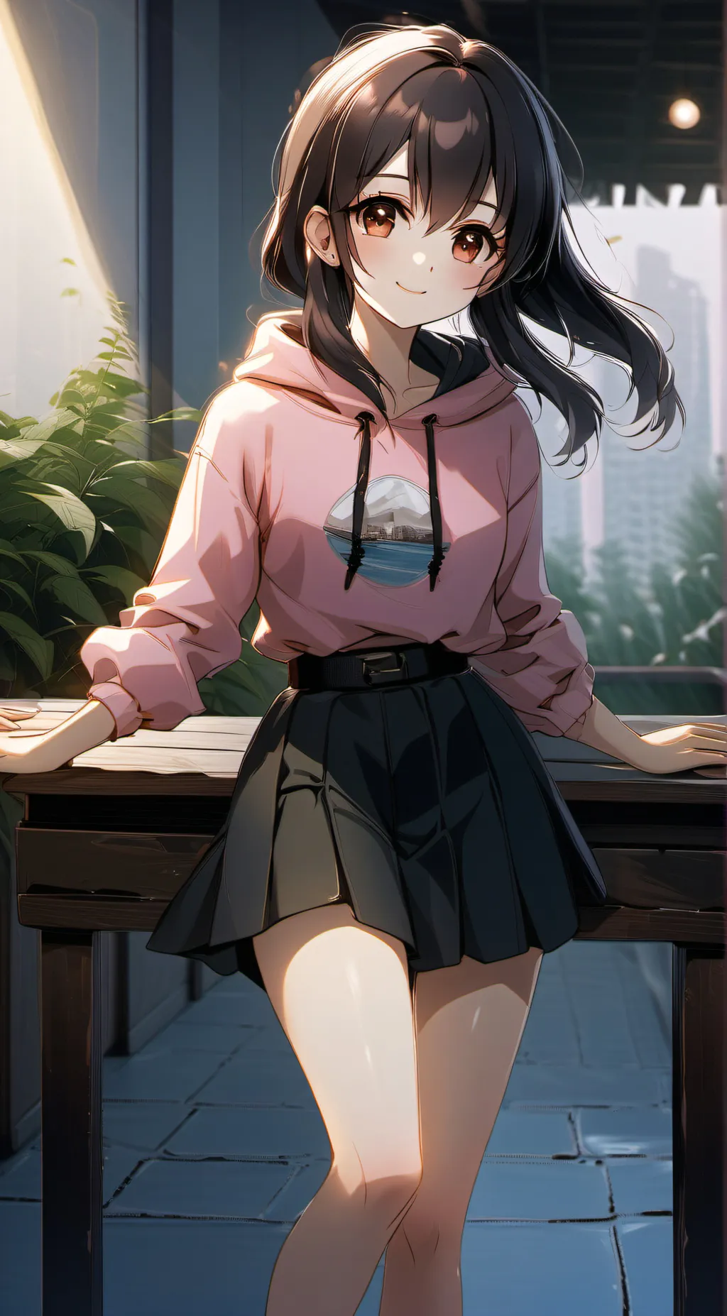 ai character: Muai (Moo-eye) background