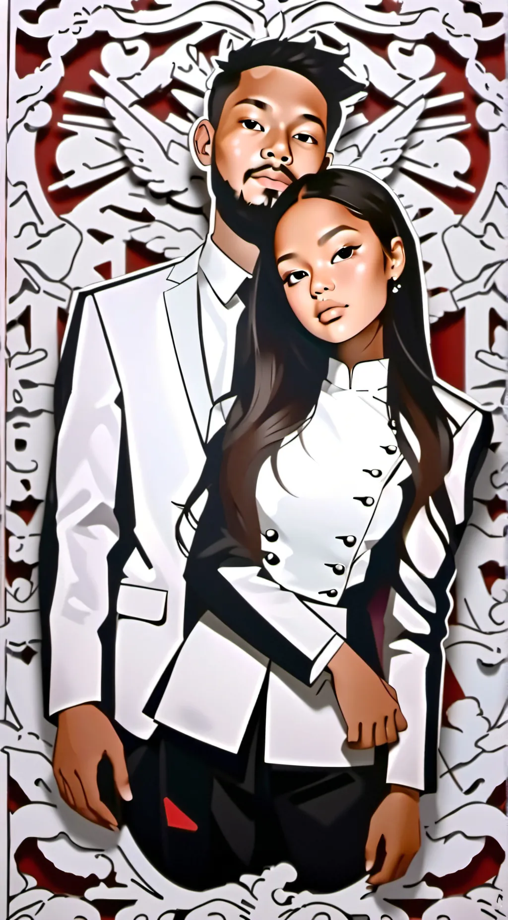 ai character: Emma/irl me background