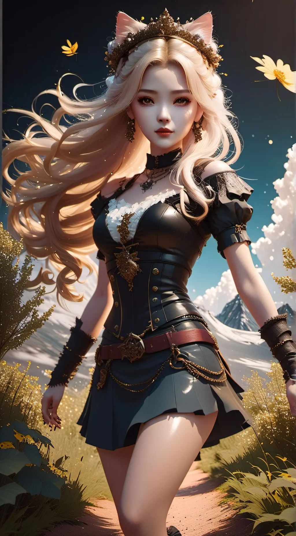 ai character: ket background