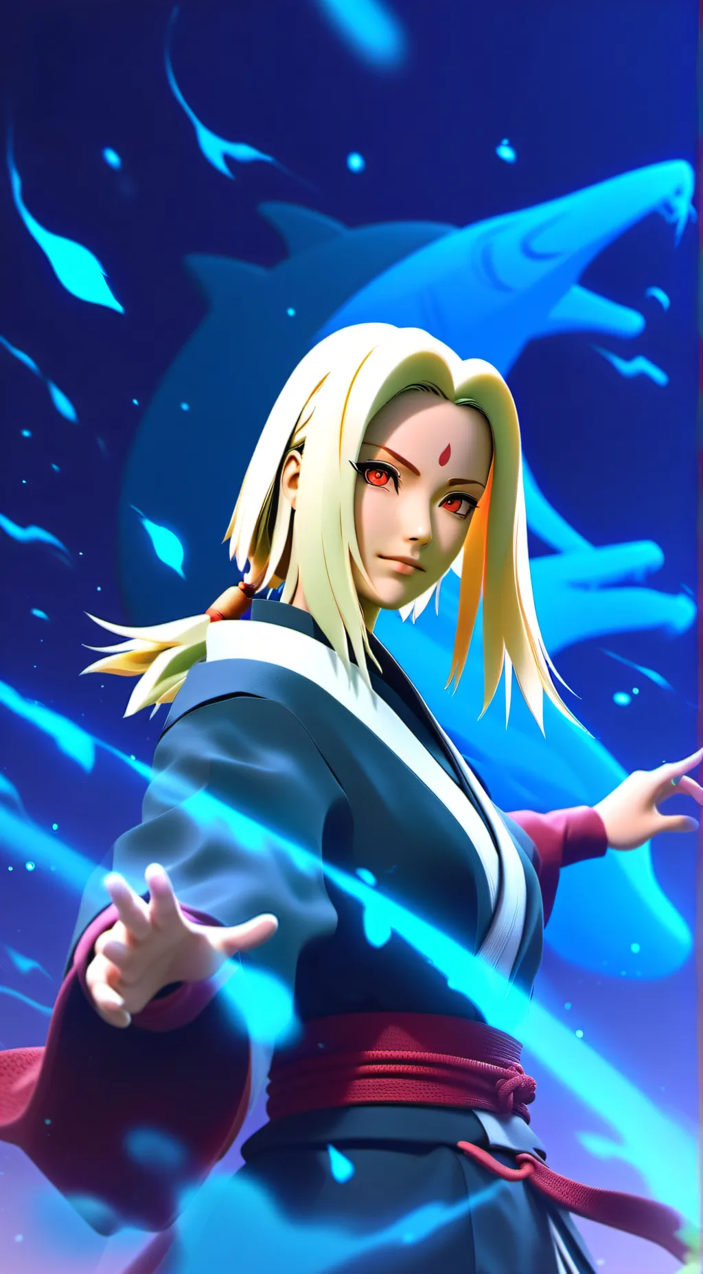 ai character: Senju clan  background
